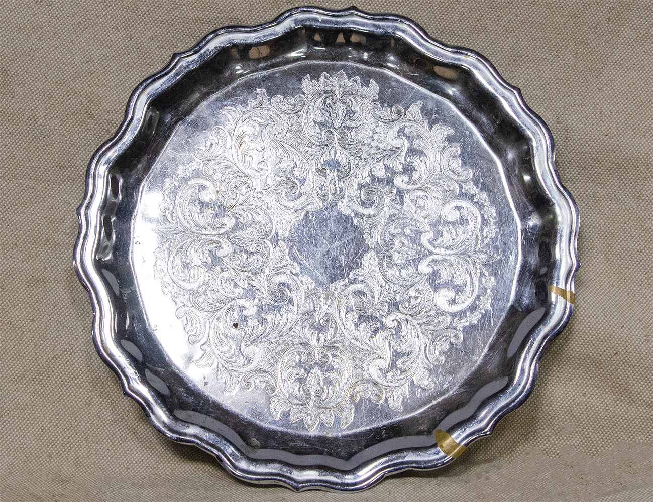 Старинный поднос