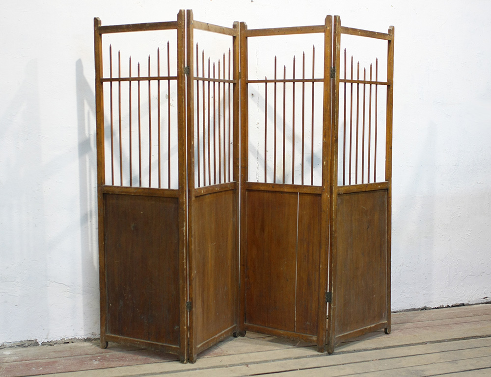 Старинная ширма