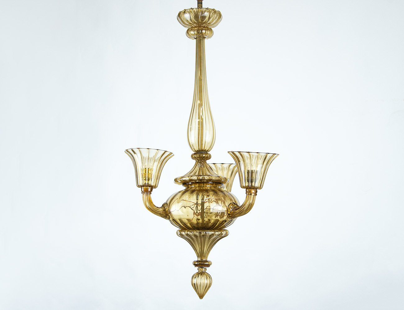 Старинная люстра Napoleone Martinuzzi