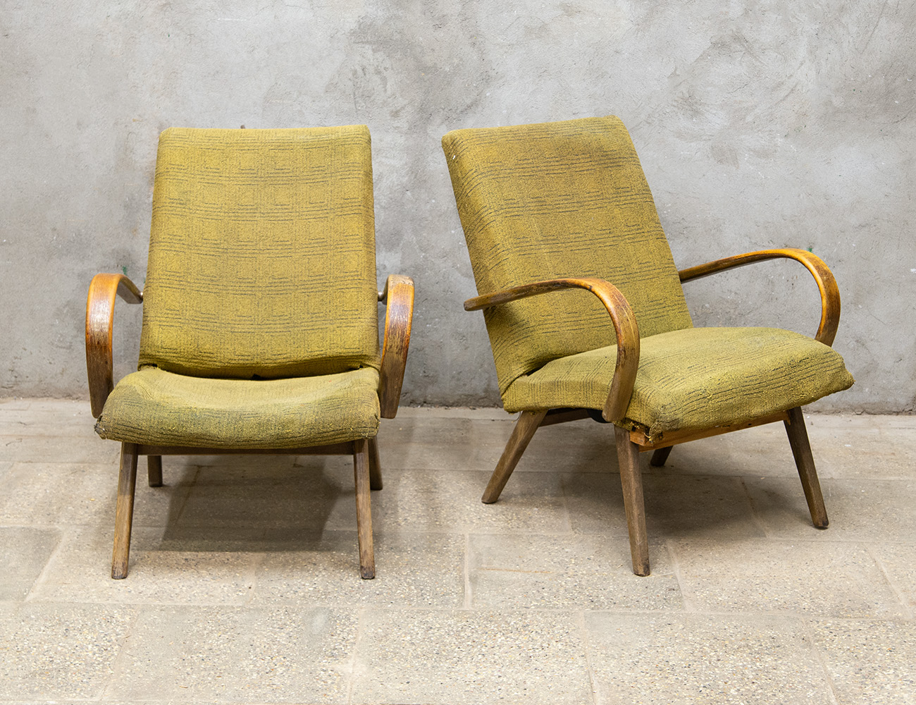 Винтажные кресла фирмы Ton