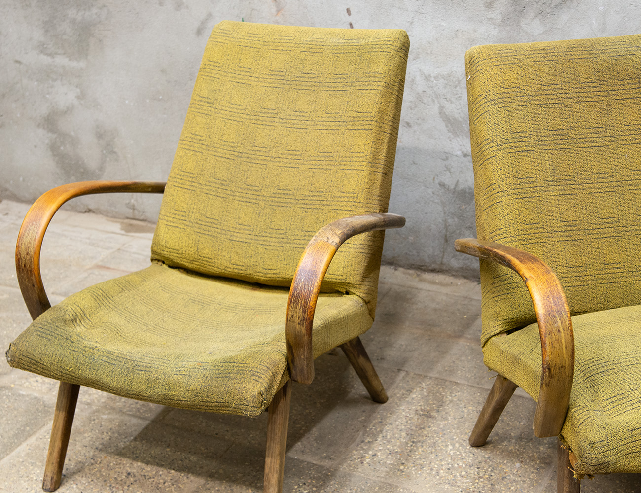 Винтажные кресла фирмы Ton