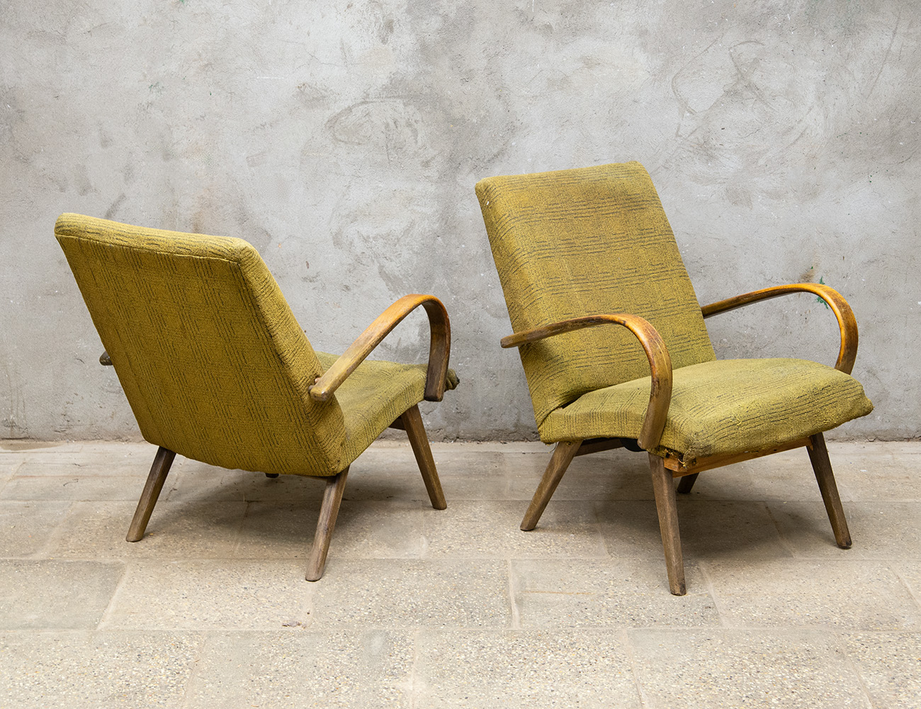 Винтажные кресла фирмы Ton