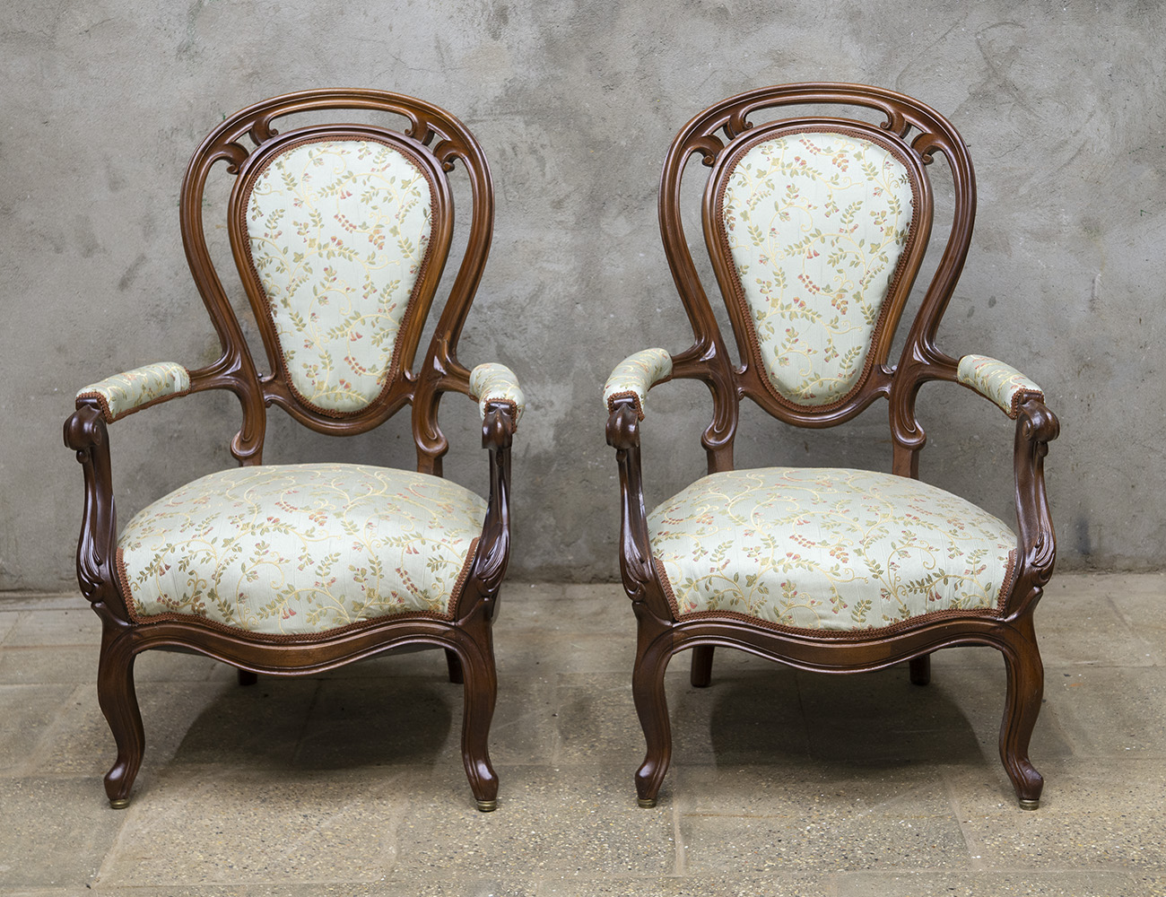 Антикварные кресла Луи-Филипп, 19 век