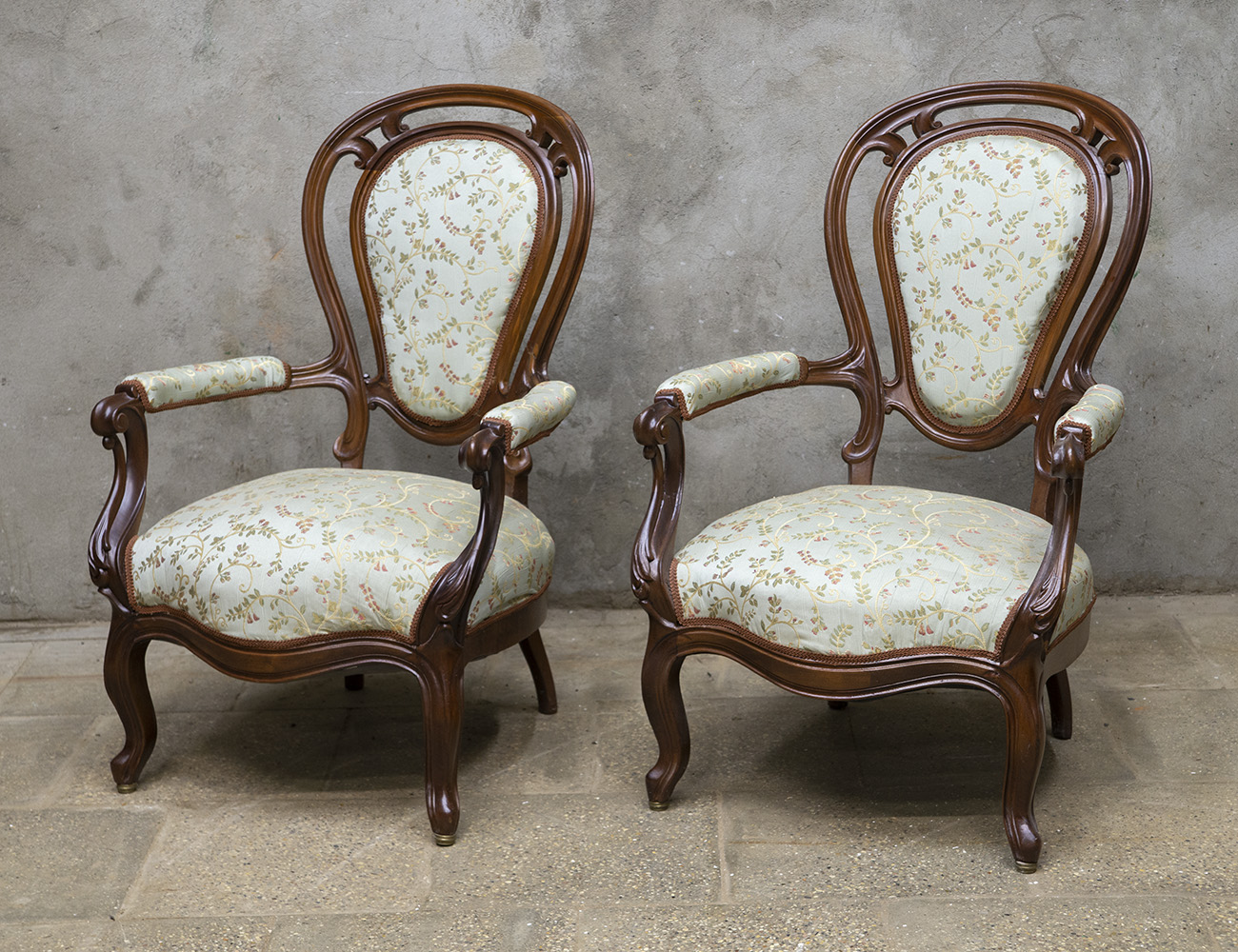Антикварные кресла Луи-Филипп, 19 век