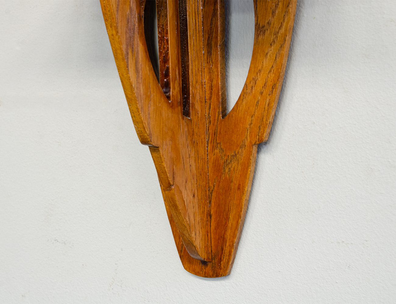 Старинная дубовая полка