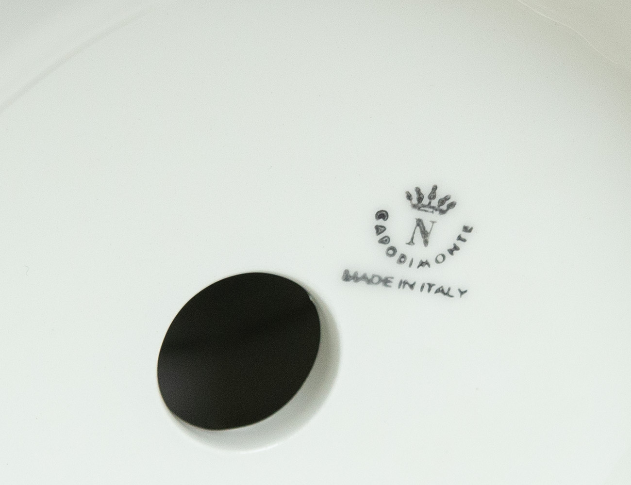 Фарфоровая колонна подставка, Capodimonte