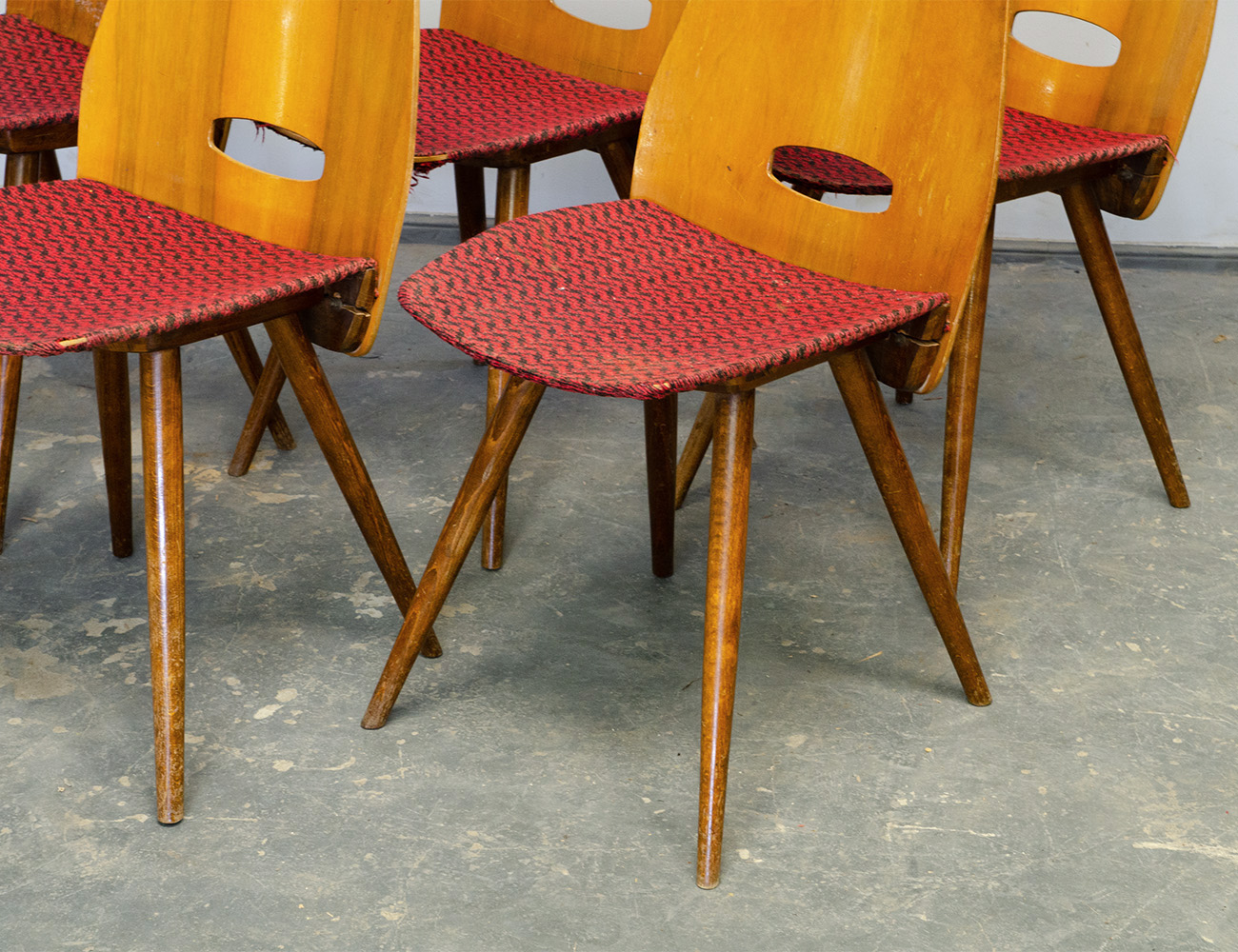 Винтажные стулья František Jirák