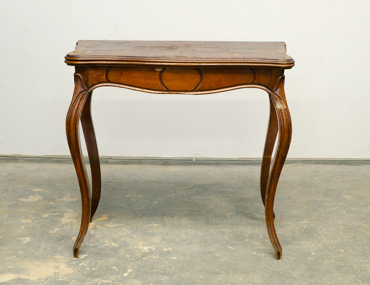 Антикварный ломберный стол 19 века