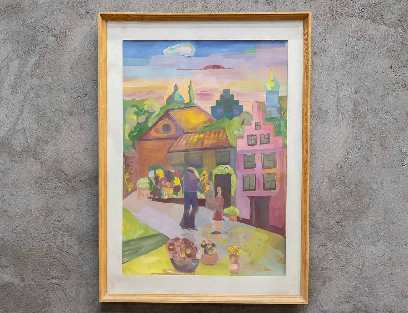 Старинная акварель