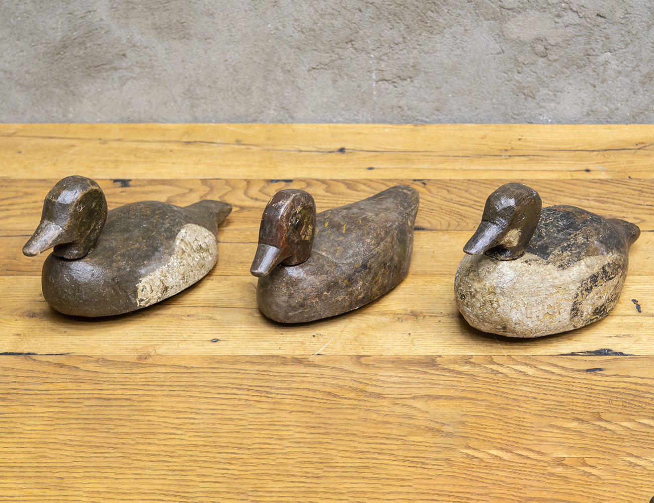 Винтажная охотничья подсадная утка