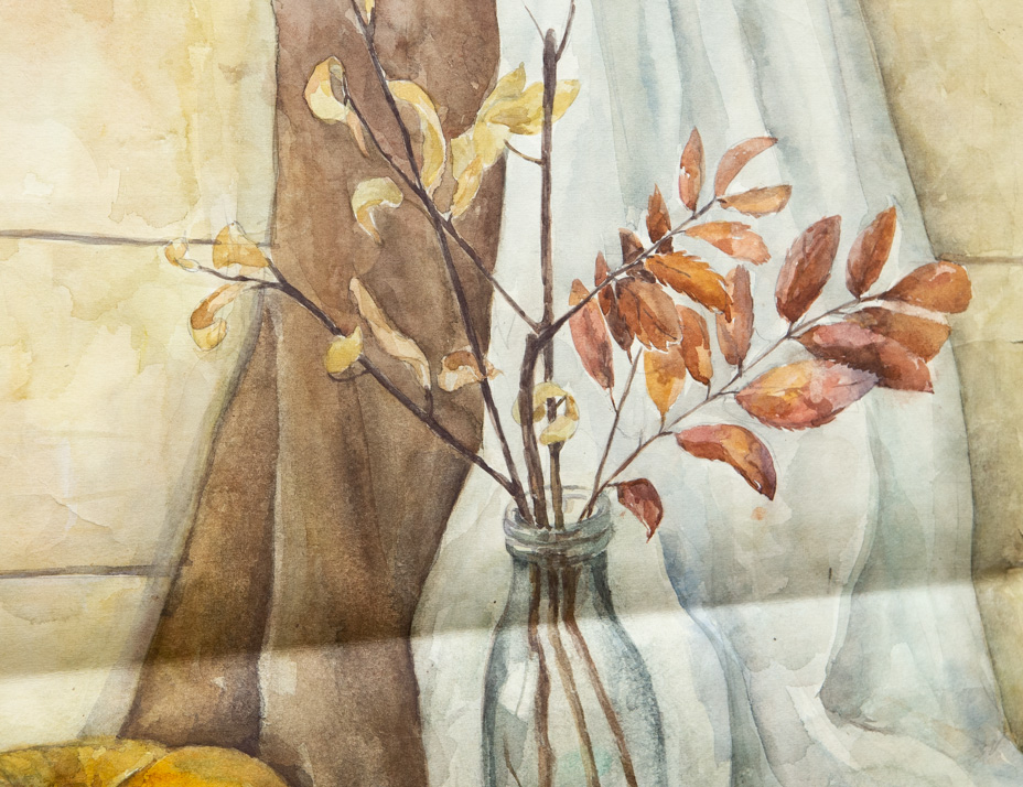 Натюрморт с тыквой