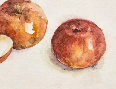 Этюд Яблоки