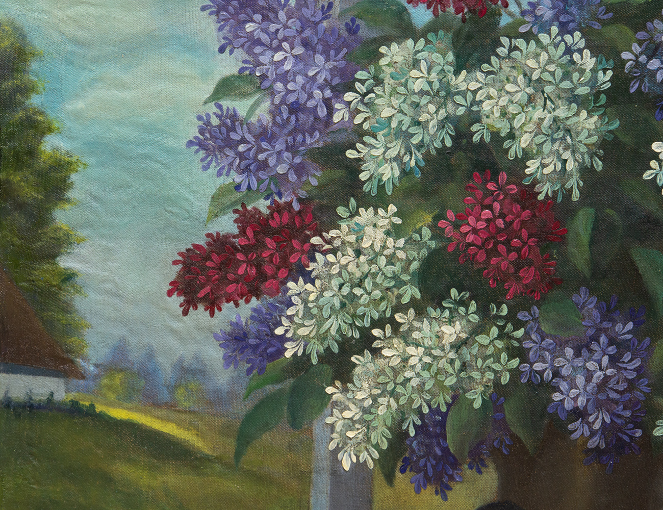 Натюрморт Сирень (после реставрации)