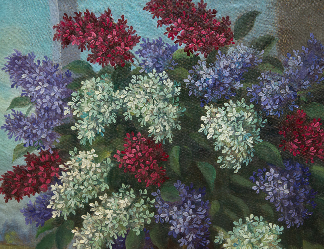 Натюрморт Сирень (после реставрации)