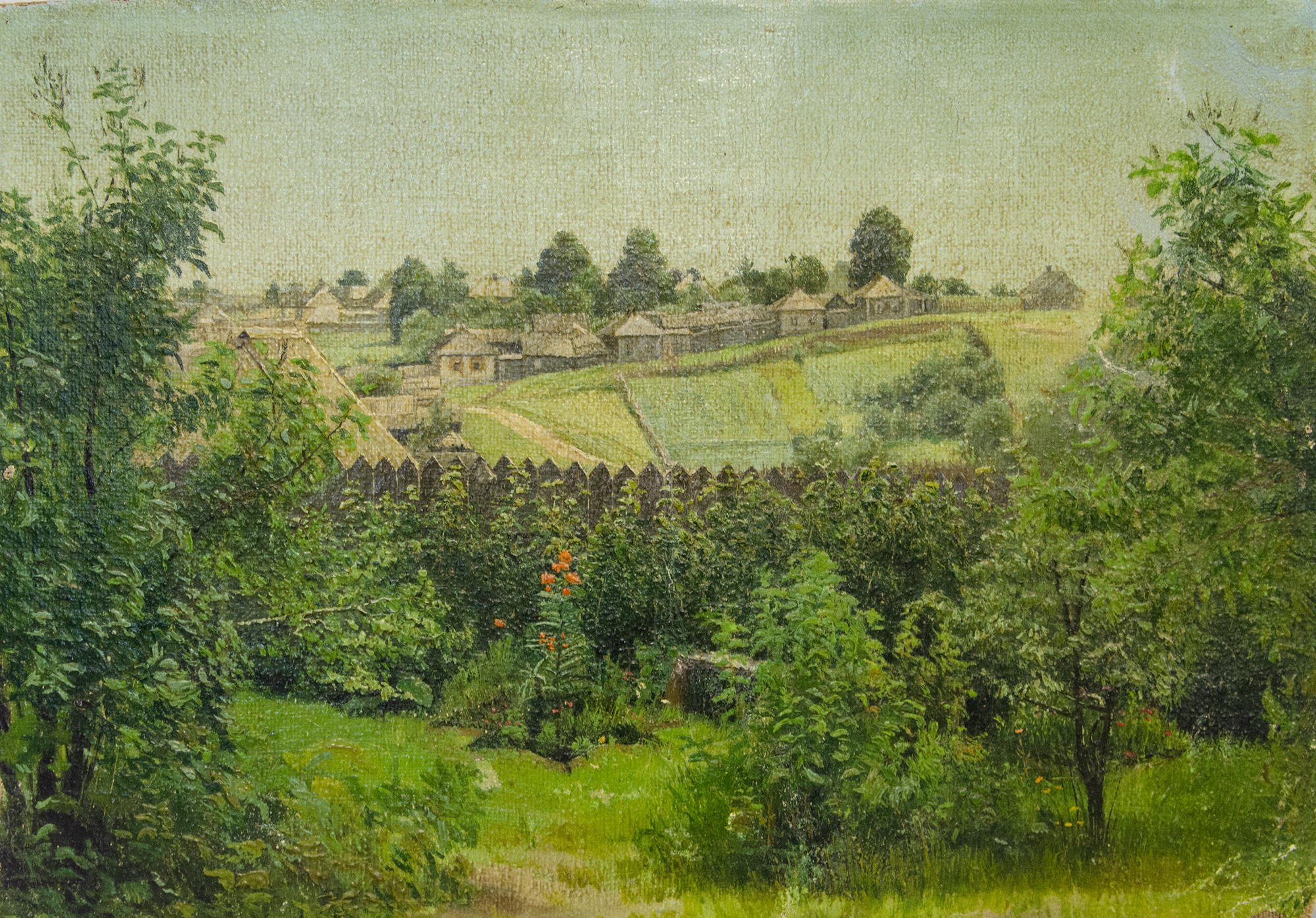 Старинный пейзаж 