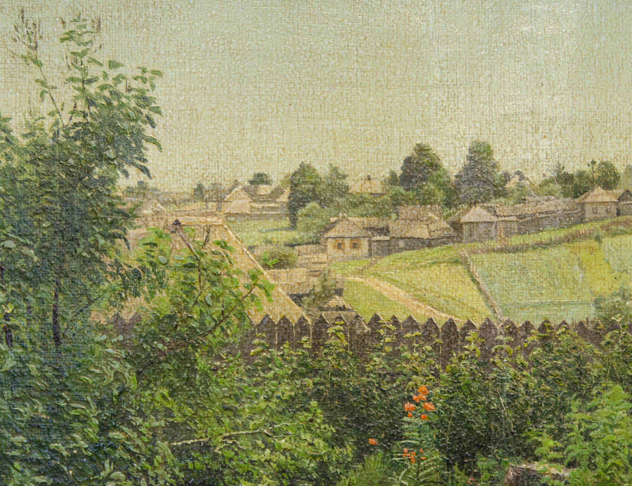 Старинный пейзаж 