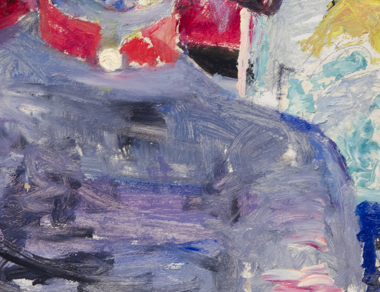 Портрет военного с трубкой