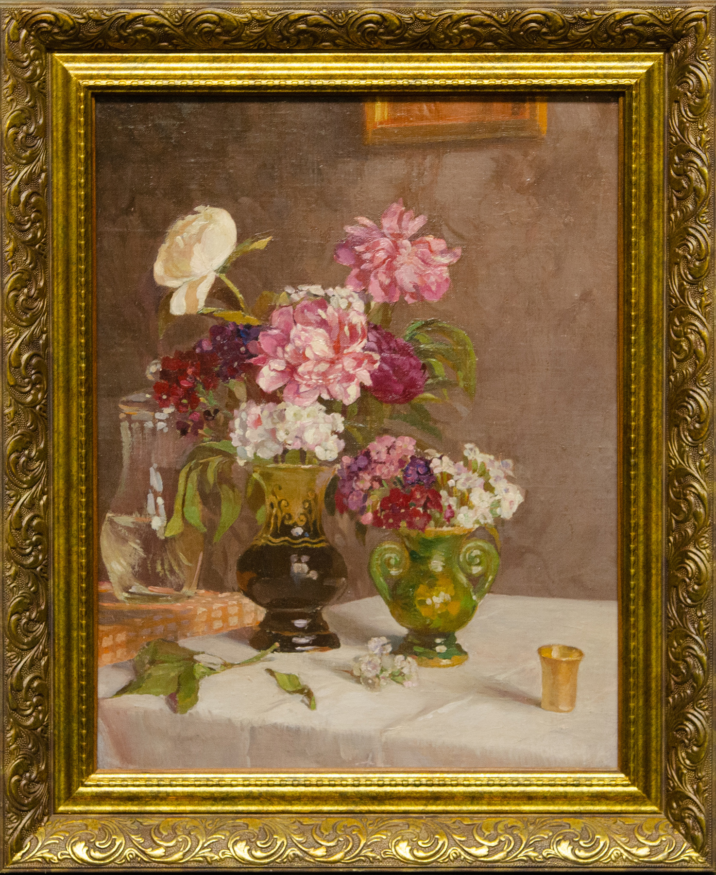 Натюрморт с пионами