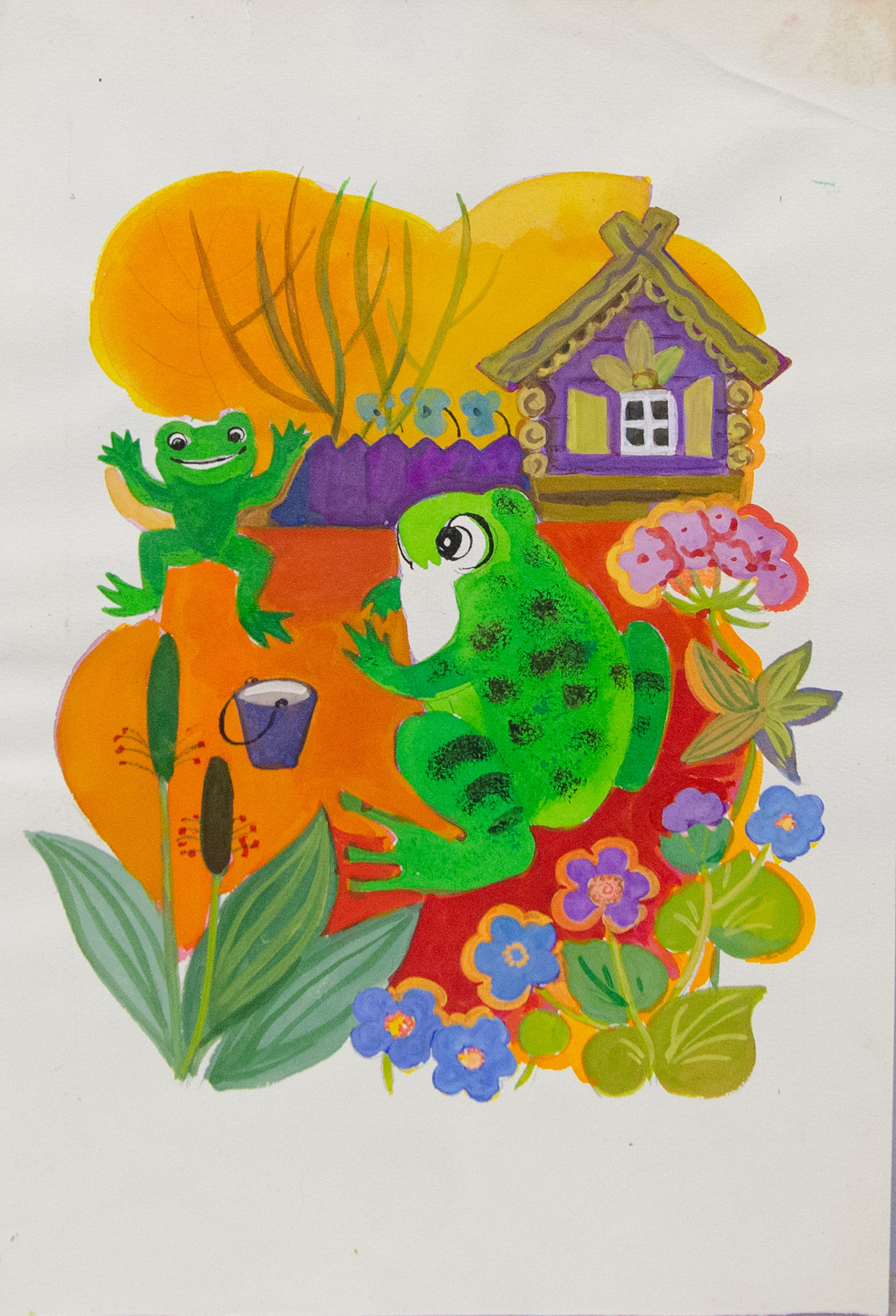 Иллюстрации Лягушки