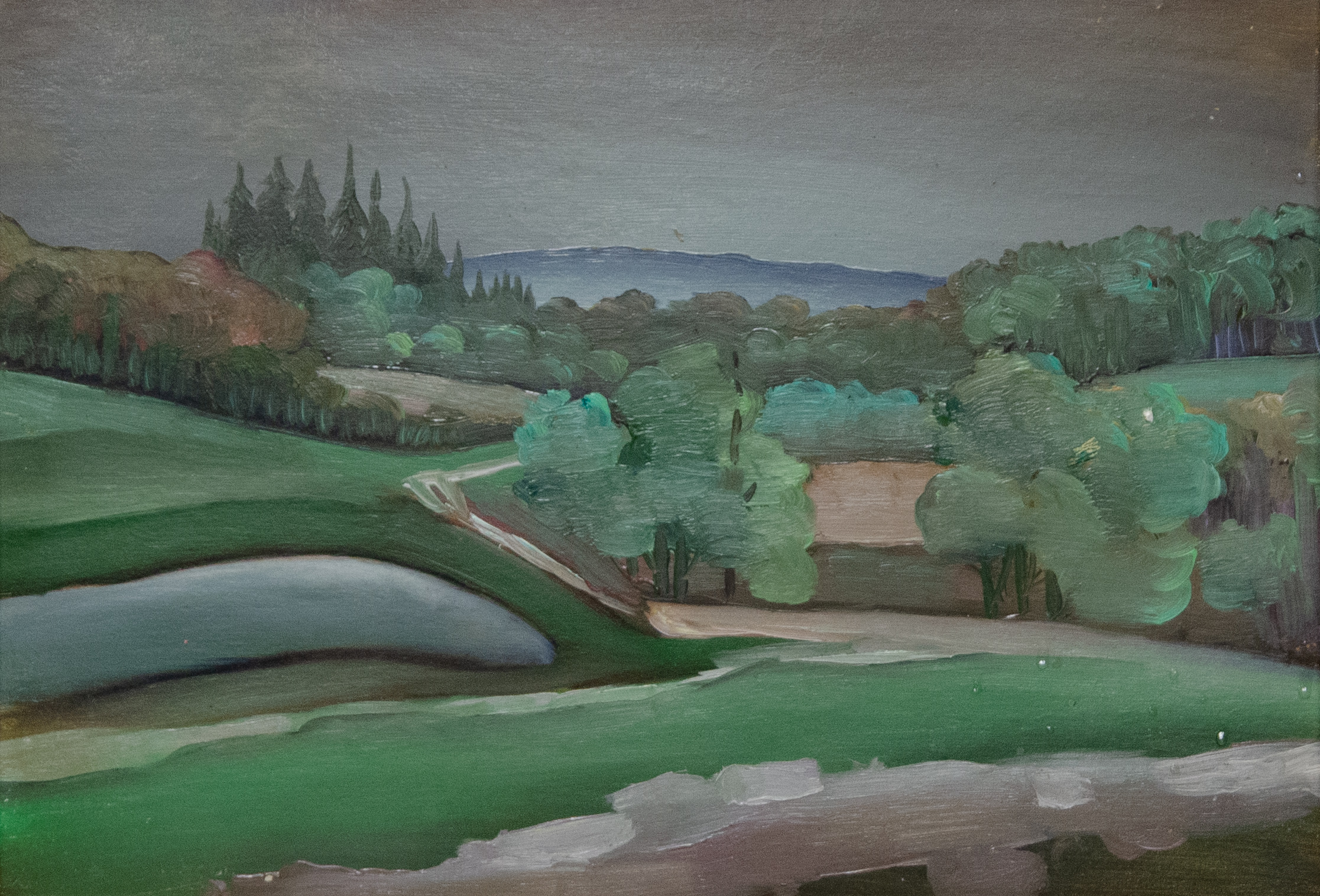 Старинный пейзаж