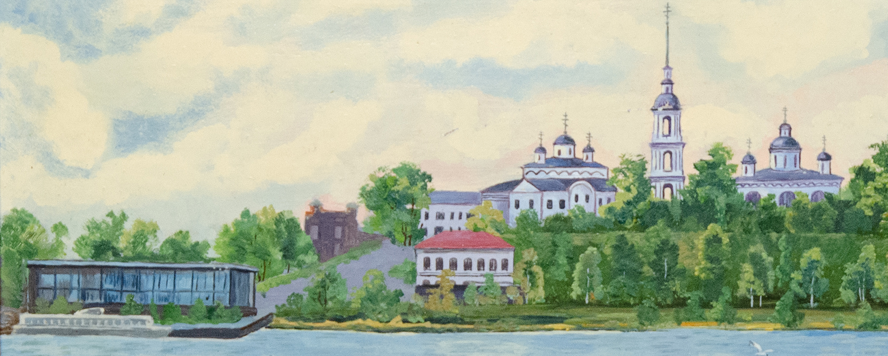 Речной пейзаж, Кинешма