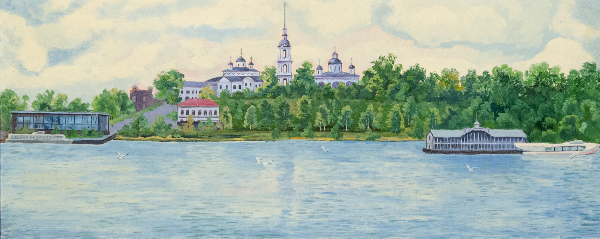 Речной пейзаж, Кинешма