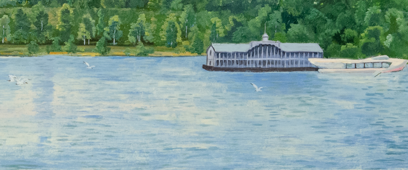 Речной пейзаж, Кинешма