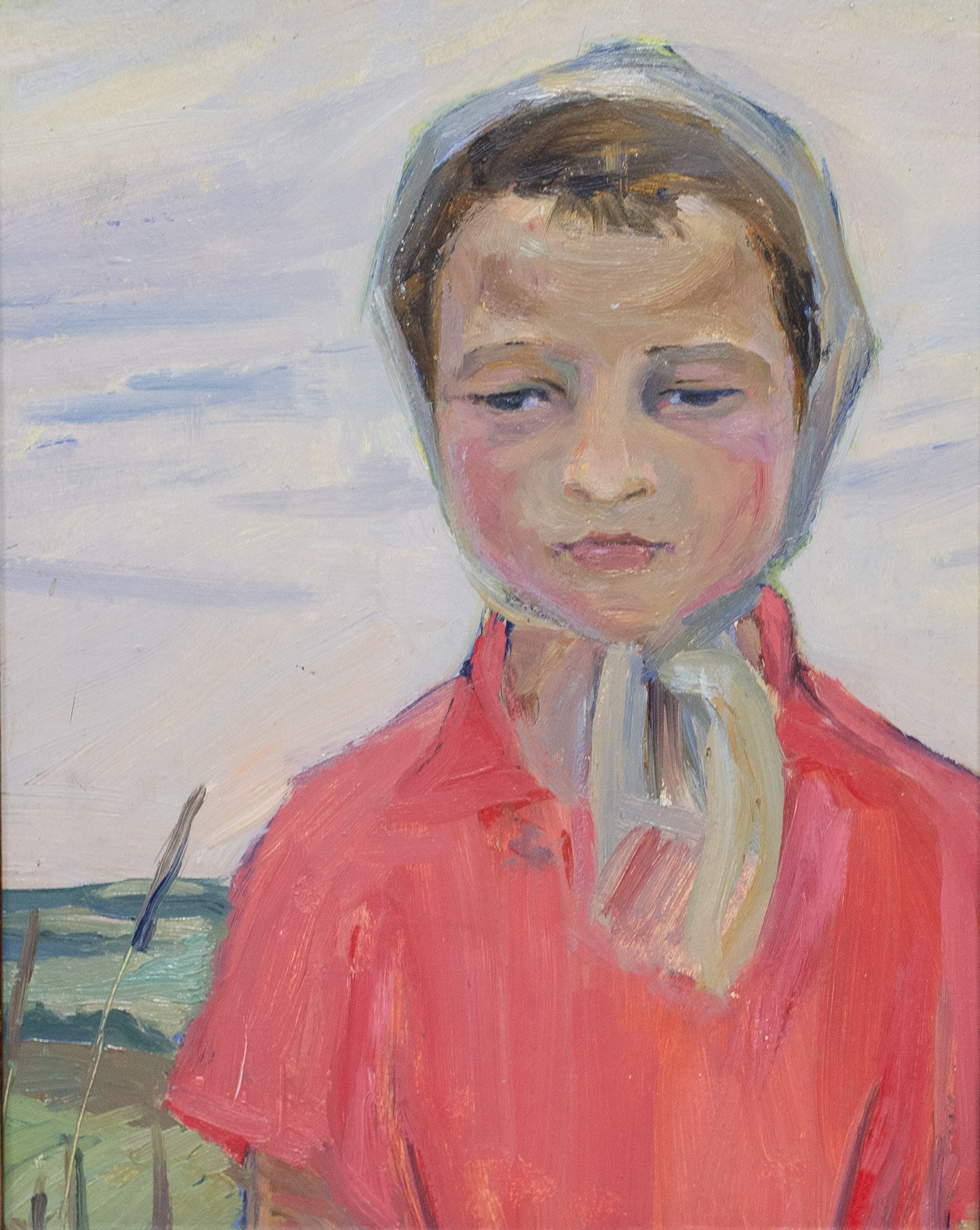 Девочка в белом платке