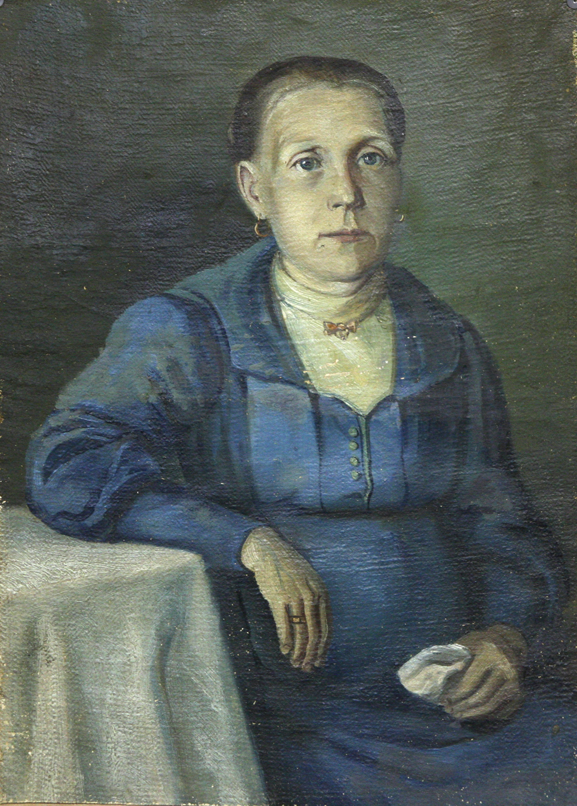 Портрет жены, 19 век