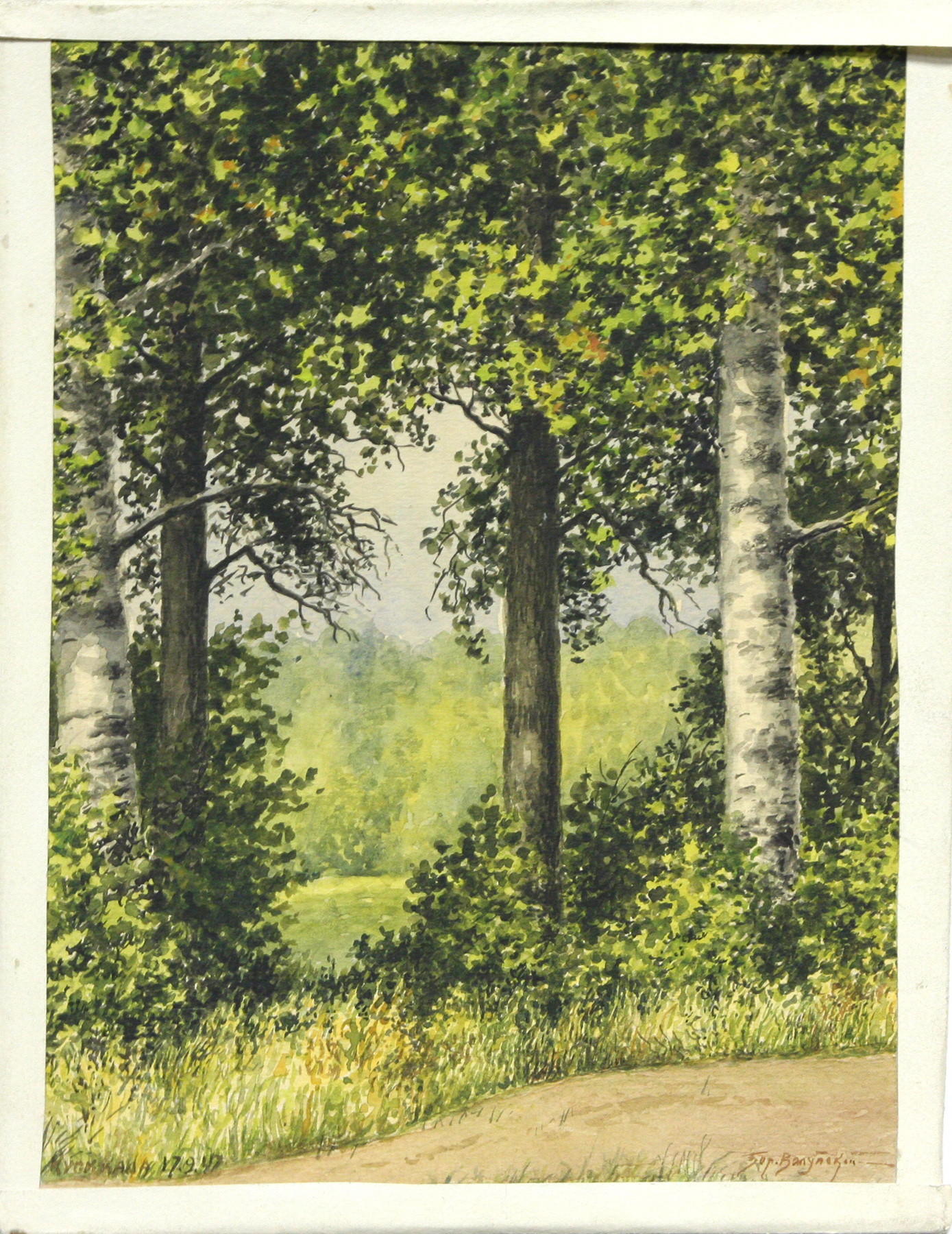 Жаркий полдень, Куоккала, 1947г