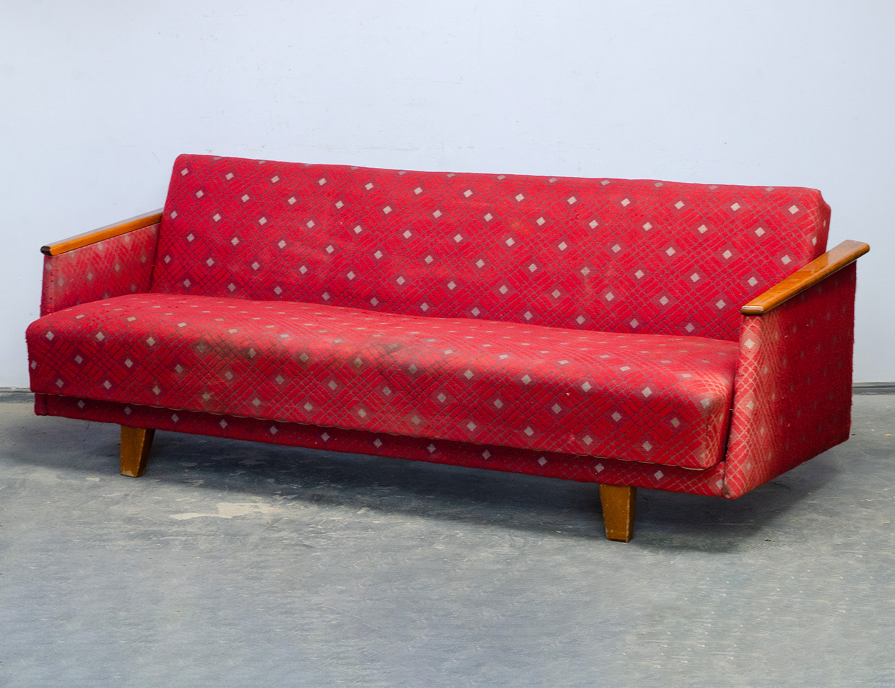 Винтажный раскладной диван ГДР