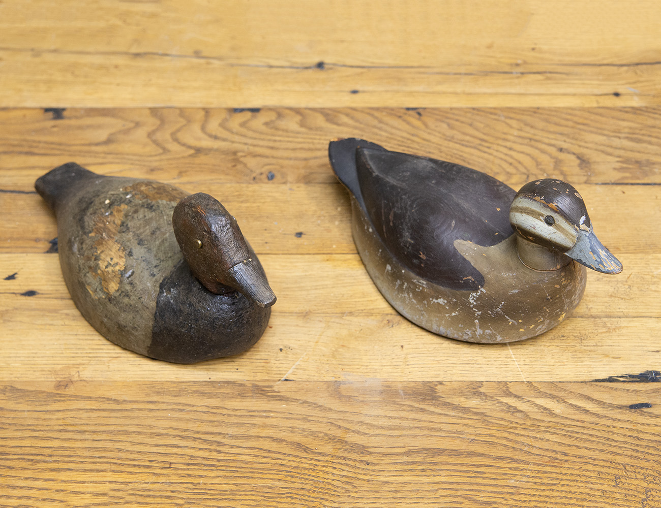 Винтажная охотничья подсадная утка