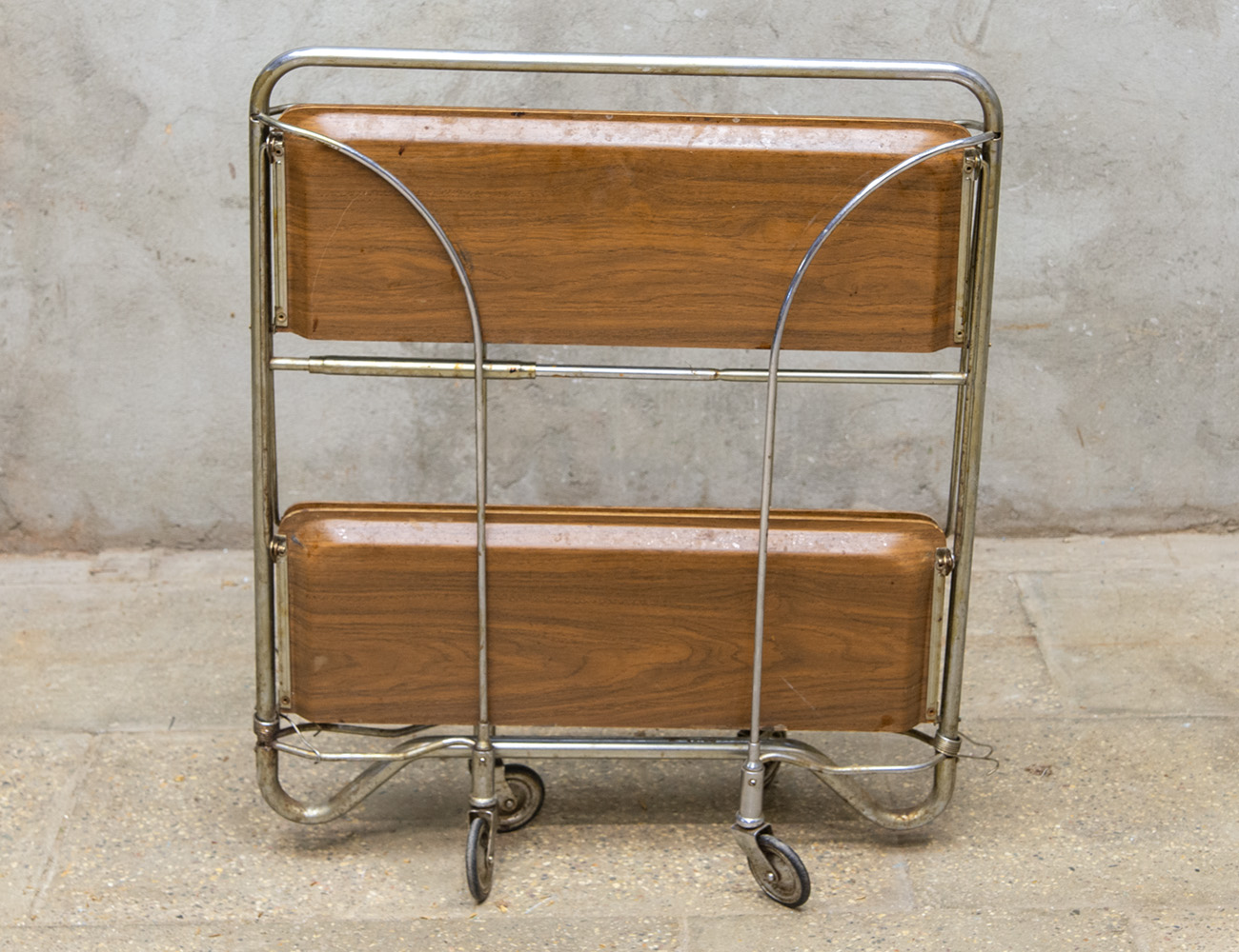 Винтажный складной сервировочный стол