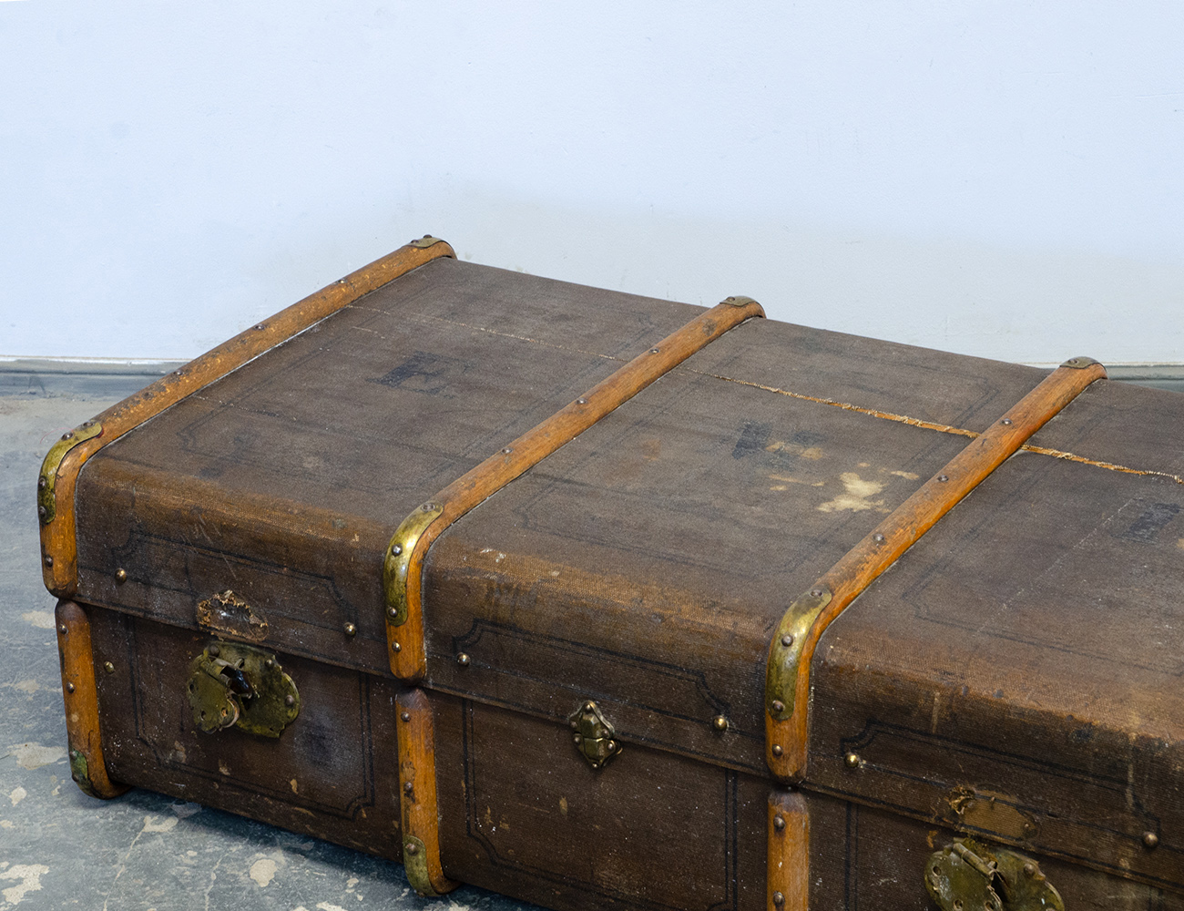 Старинный дорожный кофр Rudolf Tams