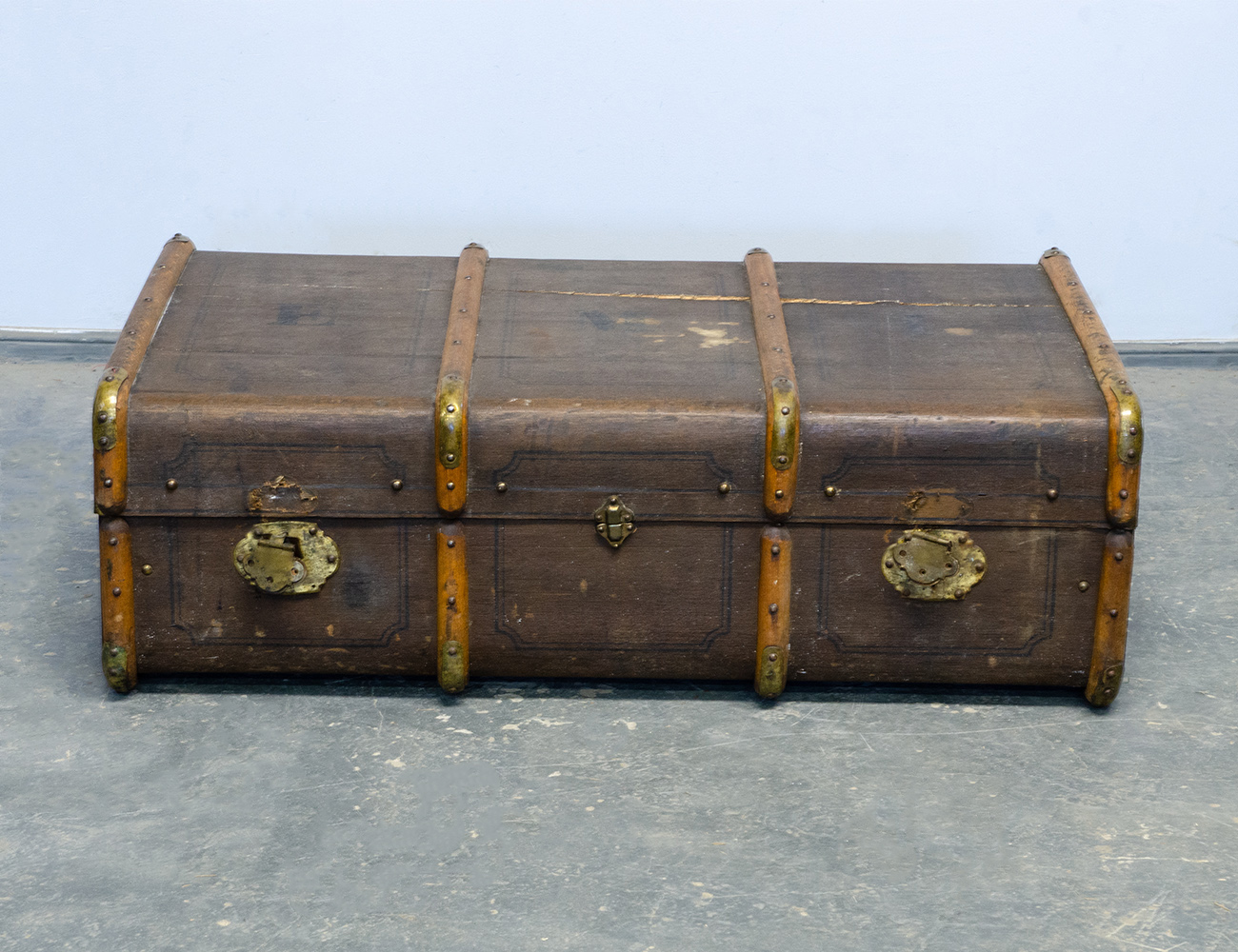 Старинный дорожный кофр Rudolf Tams