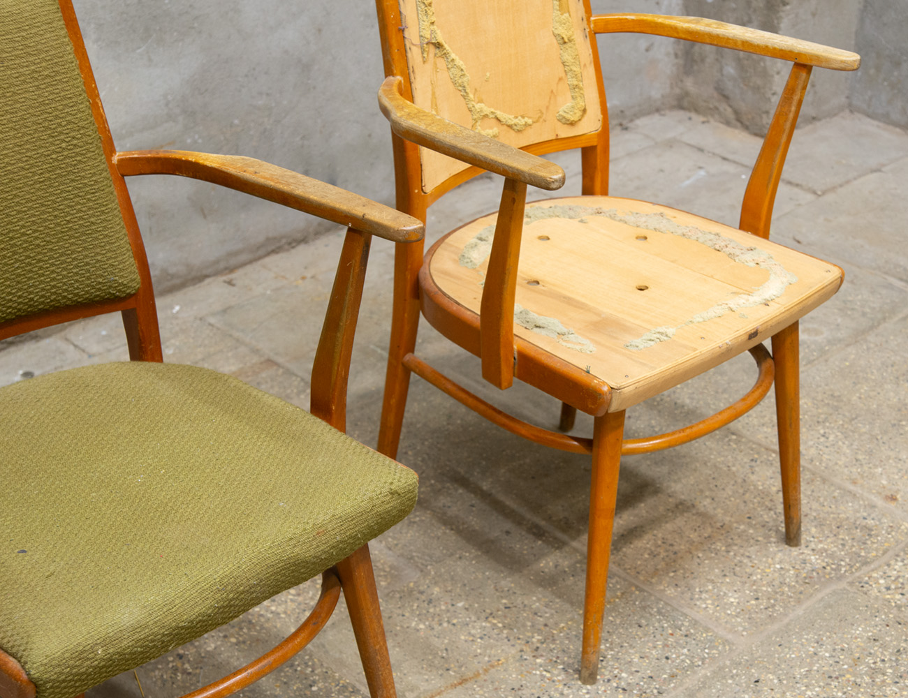 Кресла mid-century modern, Лигна