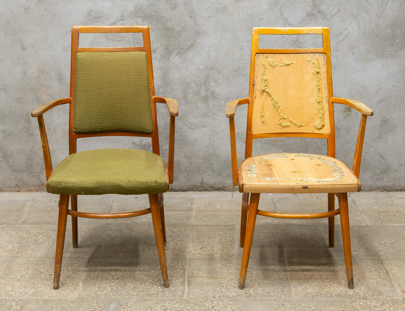 Кресла mid-century modern, Лигна