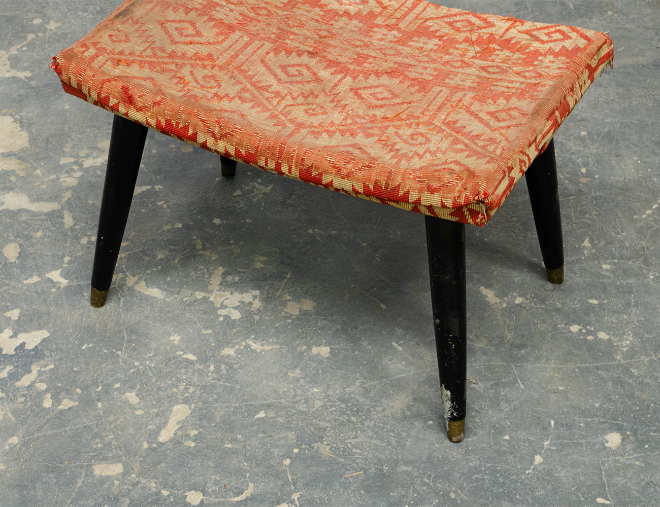 Винтажная банкетка