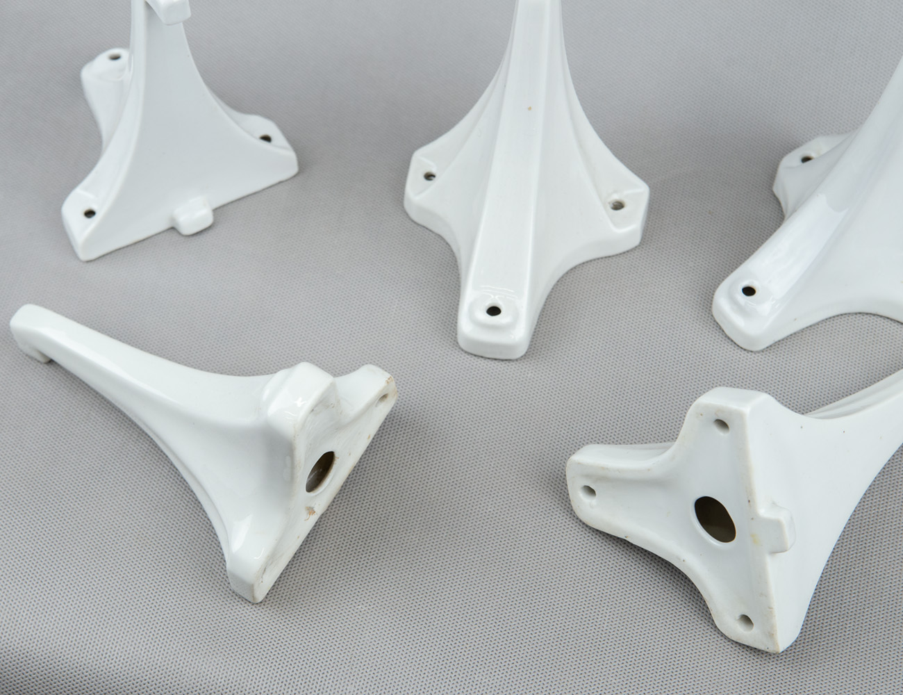 Винтажные керамические крючки / держатели