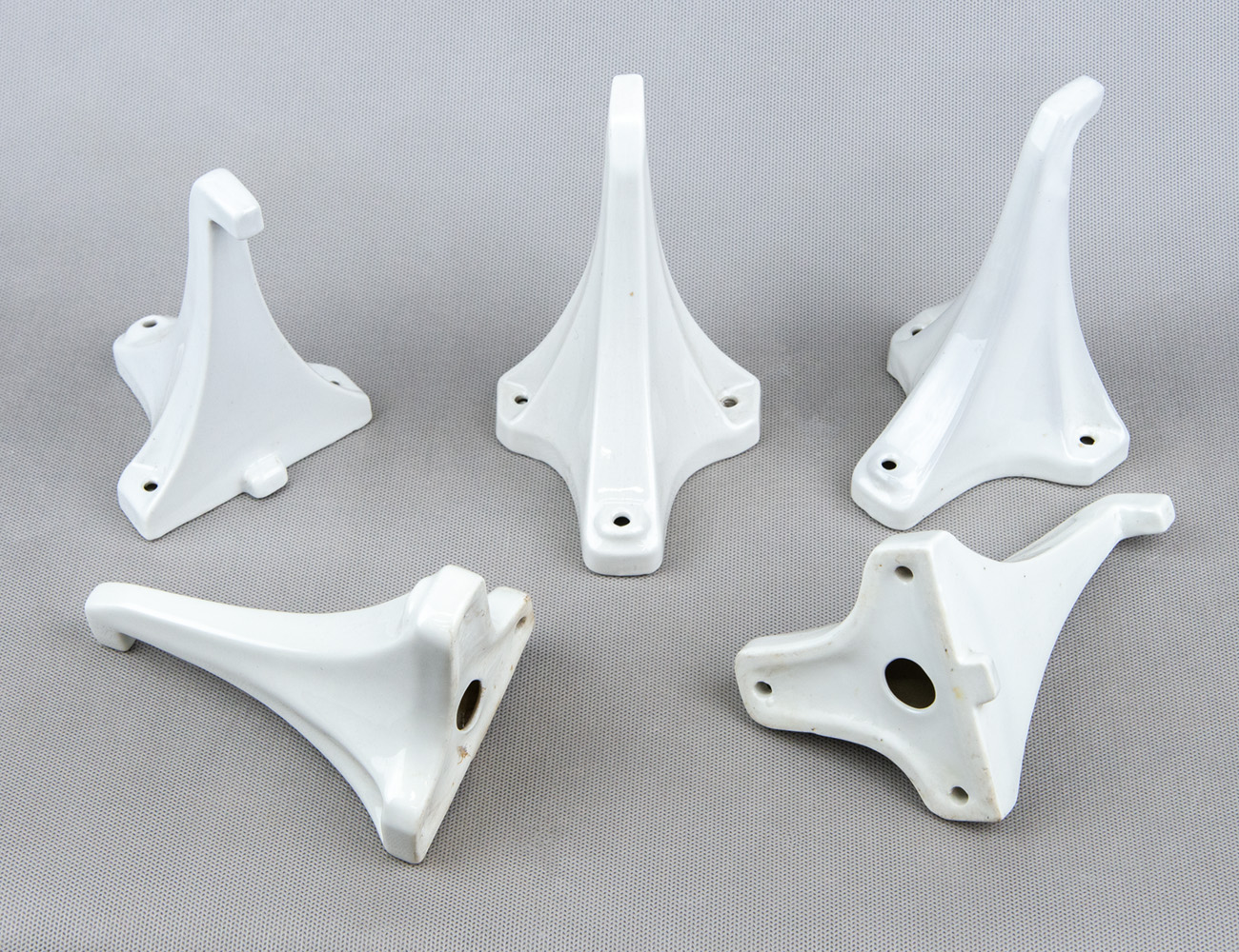 Винтажные керамические крючки / держатели