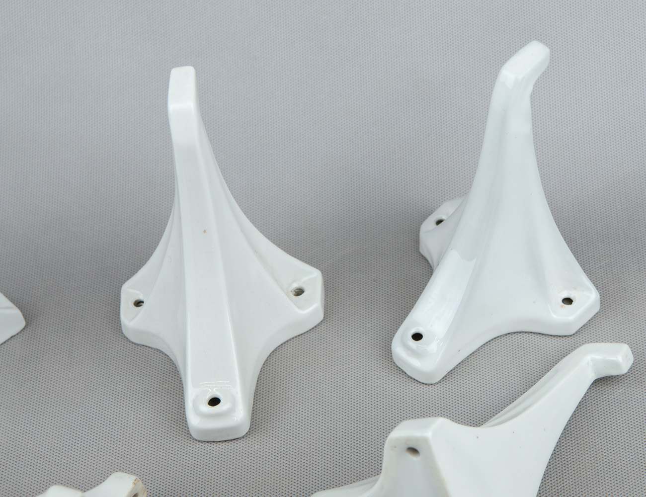 Винтажные керамические крючки / держатели