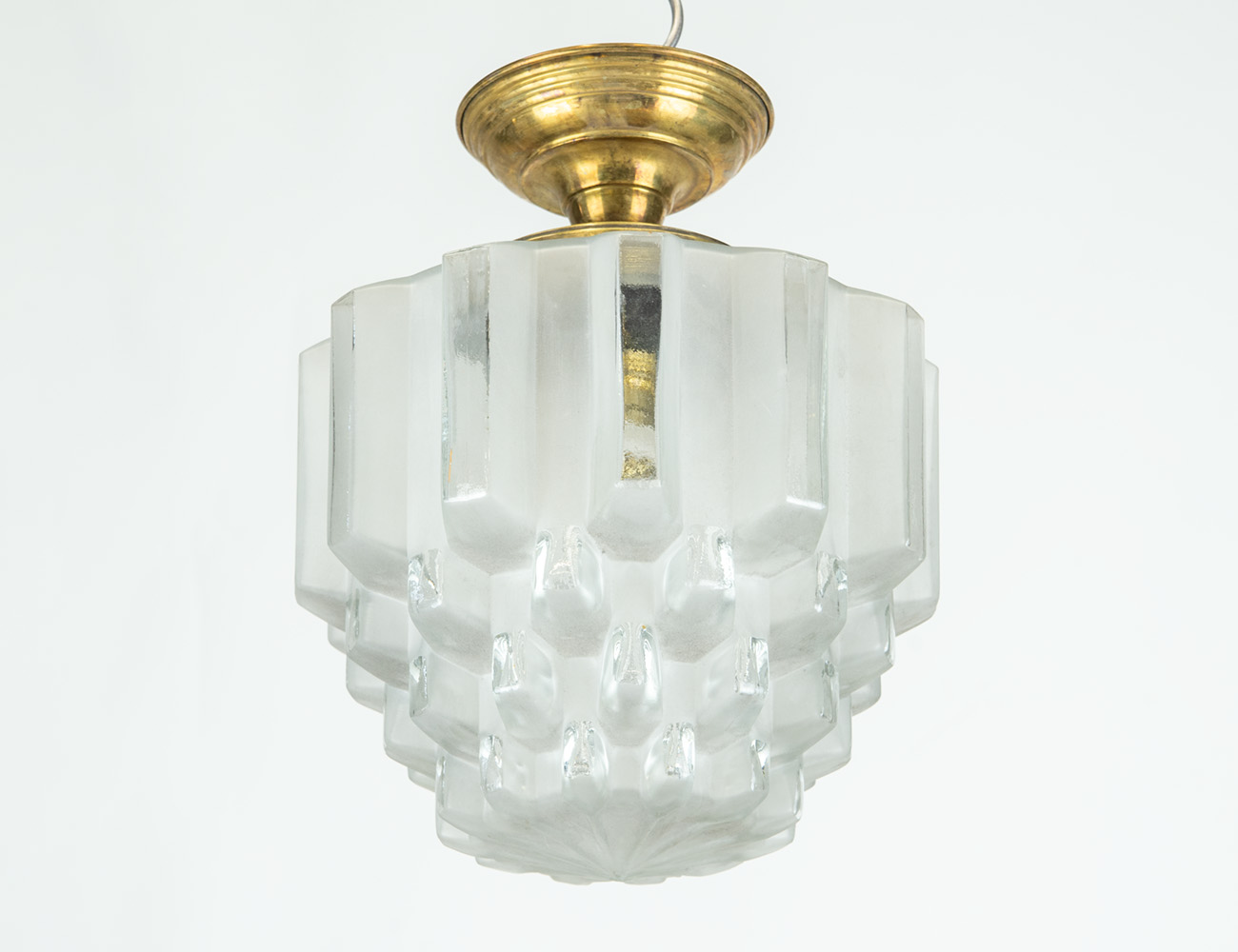 Старинный светильник небоскрёб, Ар-деко