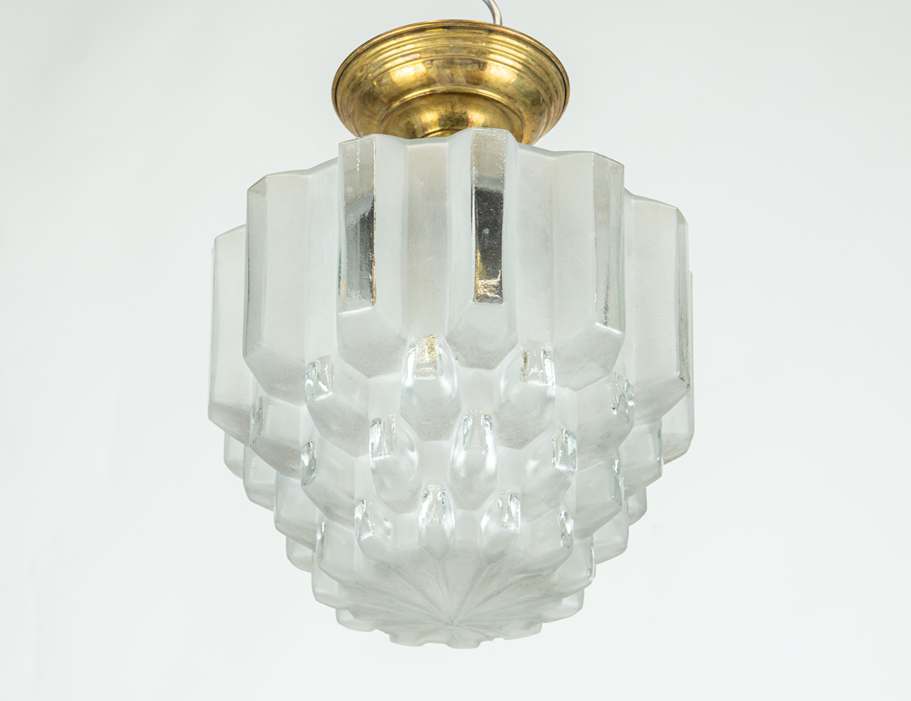 Старинный светильник небоскрёб, Ар-деко