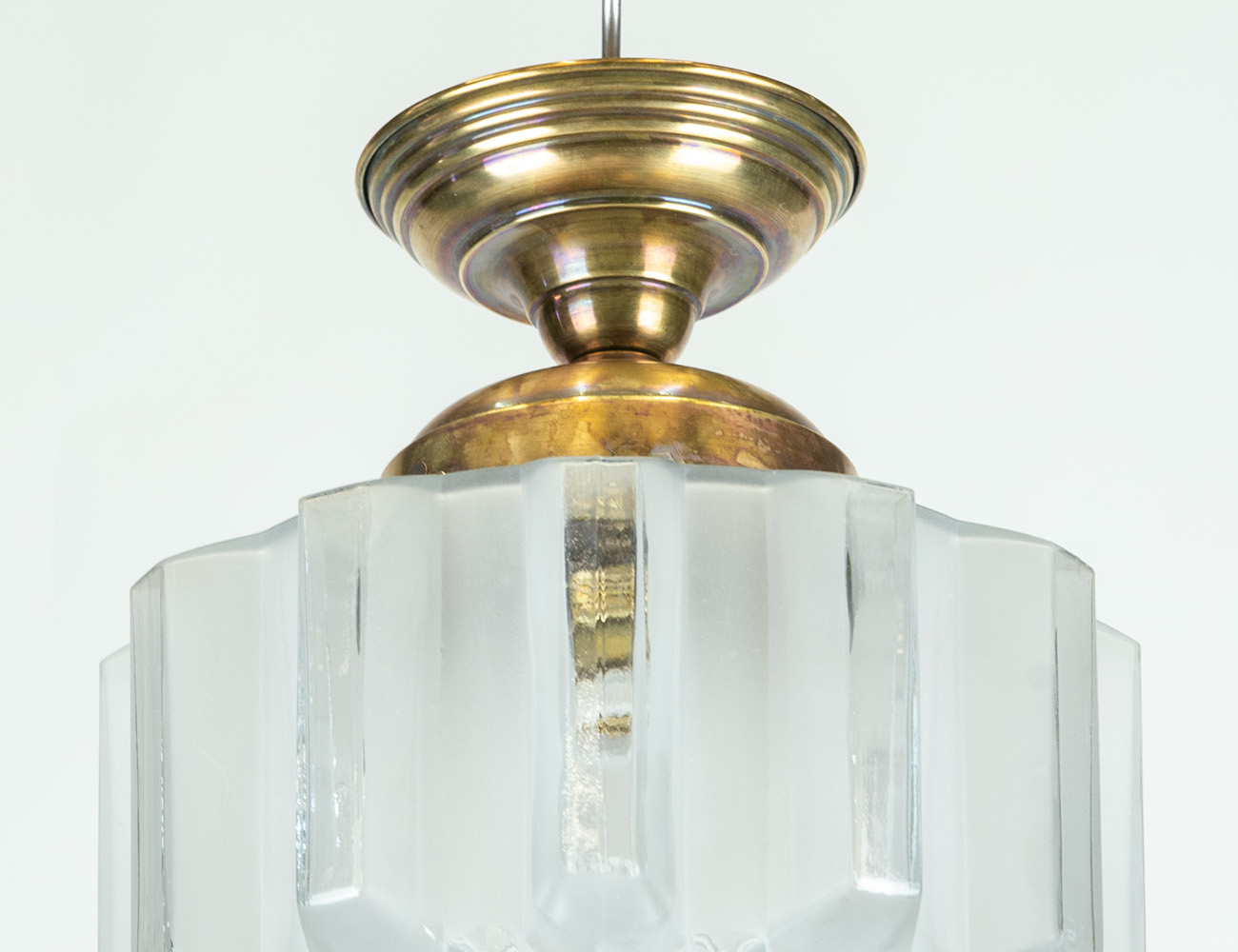 Старинный светильник небоскрёб, Ар-деко