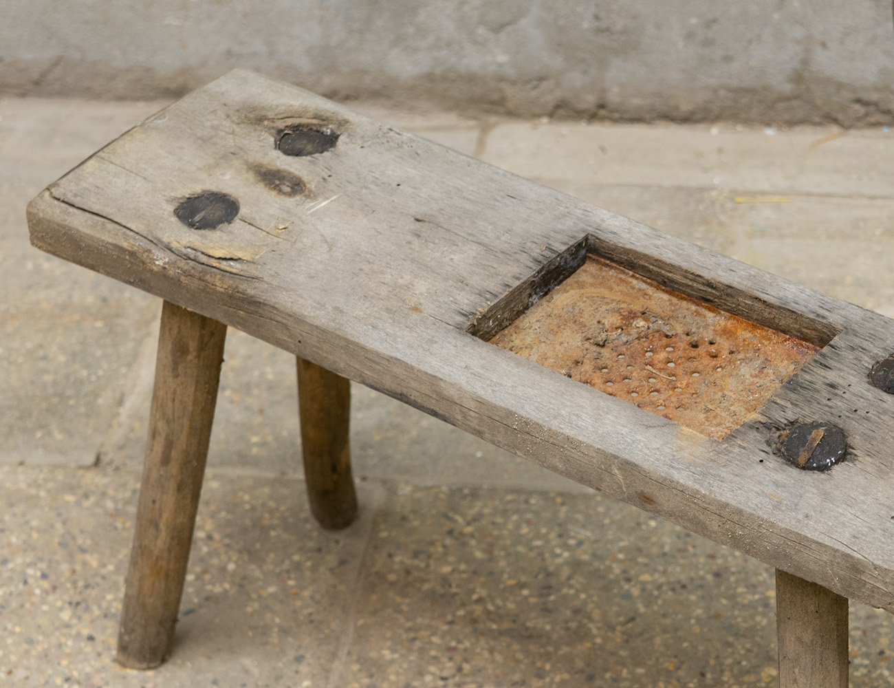 Старинный деревенский светец