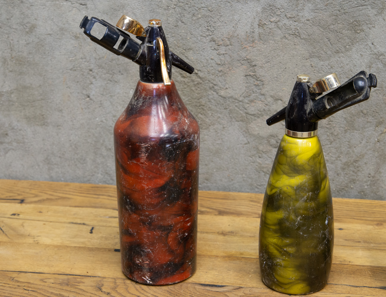 Винтажные сифоны для газирования воды