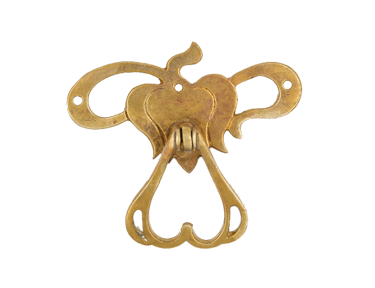 Латунная ручка