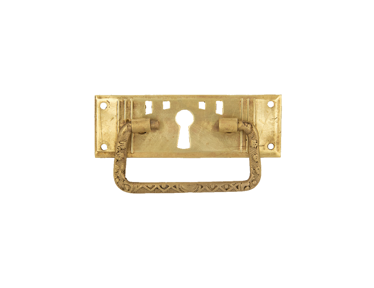 Латунная ручка