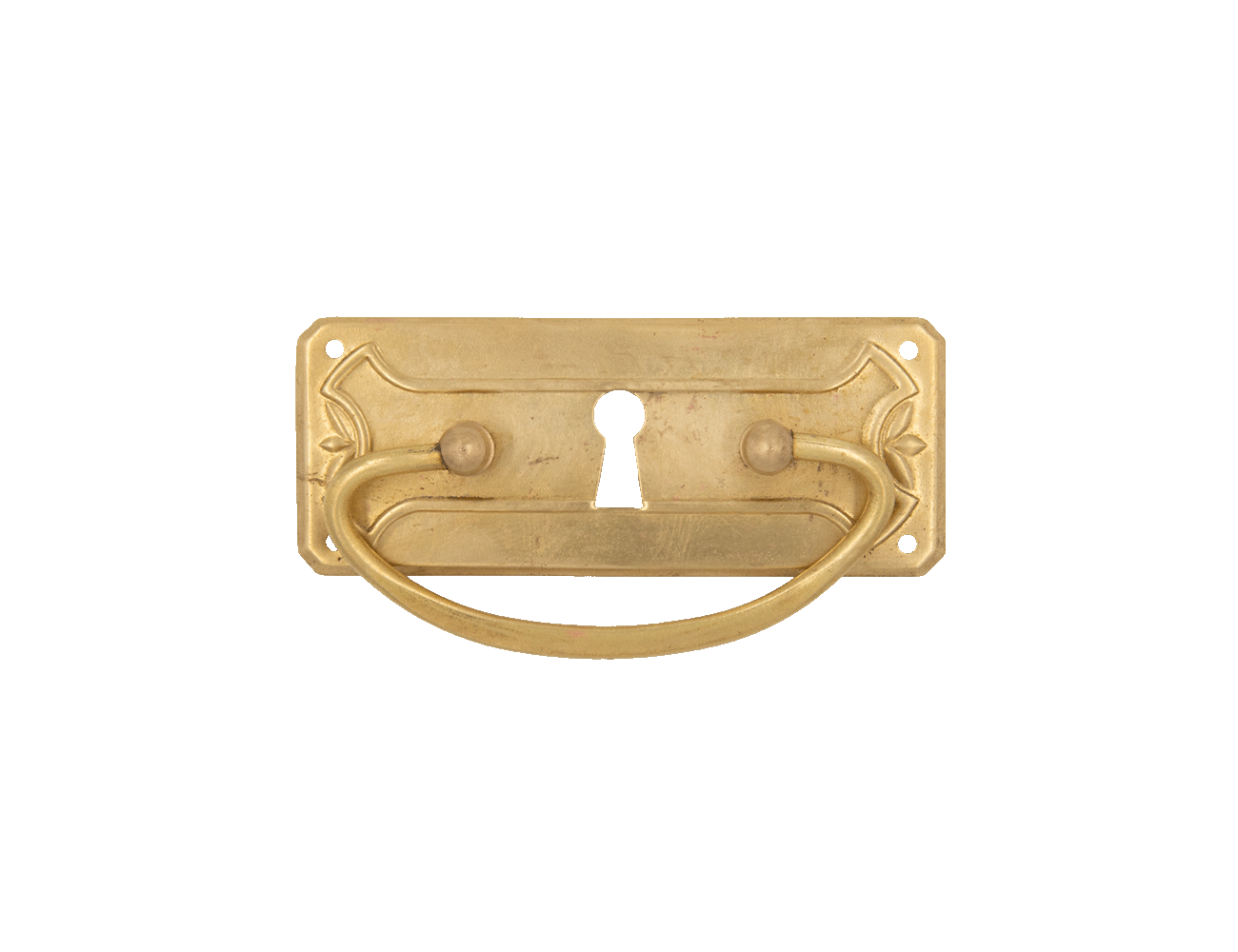 Латунная ручка