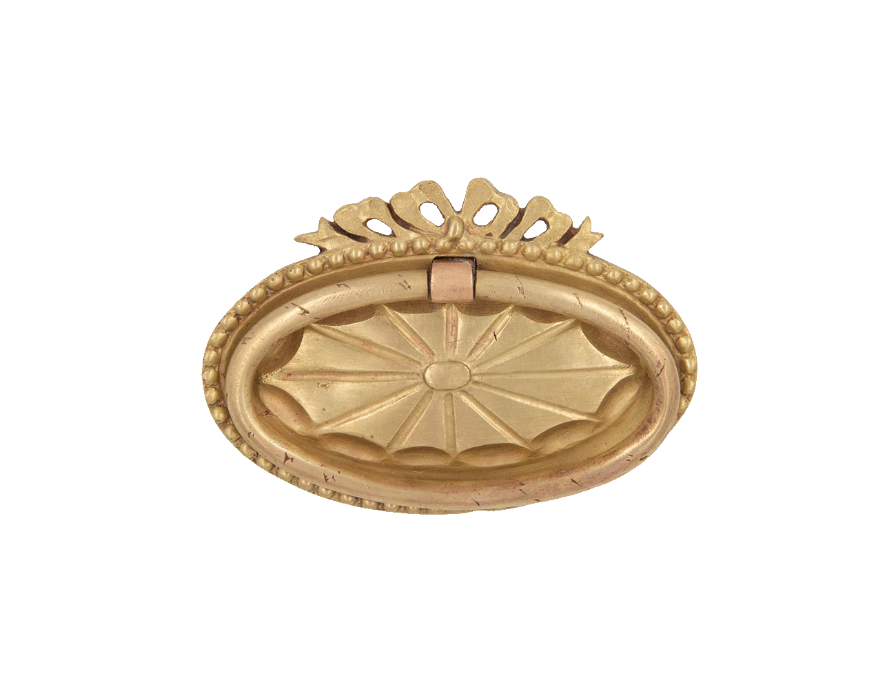 Латунная ручка